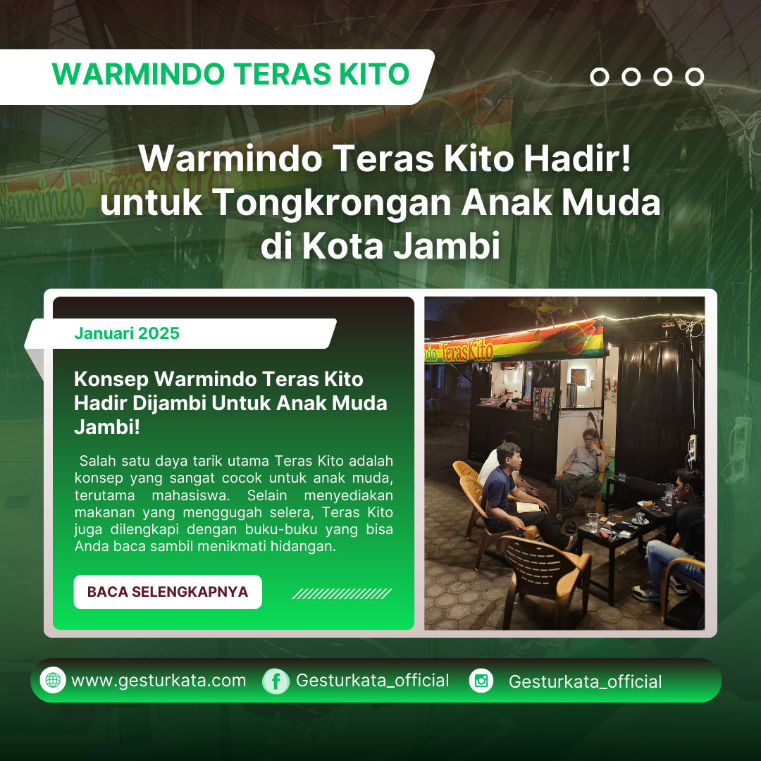 Warmindo Teras Kito: untuk Tongkrongan Anak Muda d! Jambi