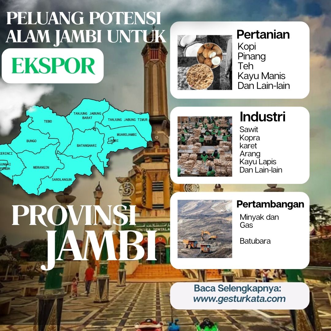 Ekspor Potensi Alam Provinsi Jambi ke Luar Negeri: Harus Tau!