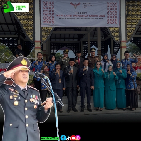 Momentum Hari Lahir Pancasila, Pemkab Sarolangun Gelar Upacara