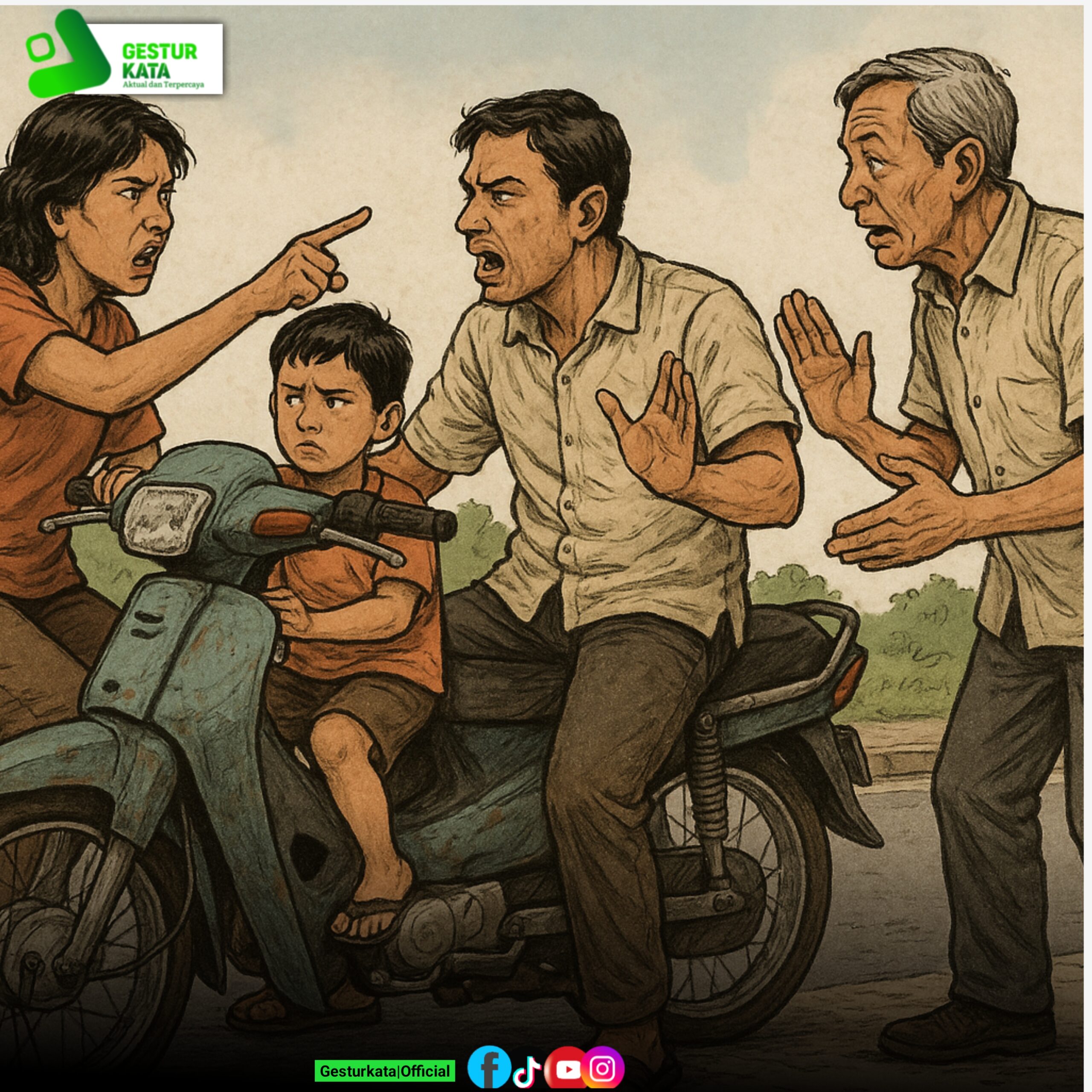 Oknum Wartawan Dilaporkan Lantaran Tak Terima Ditegur Karena Pukuli Istri