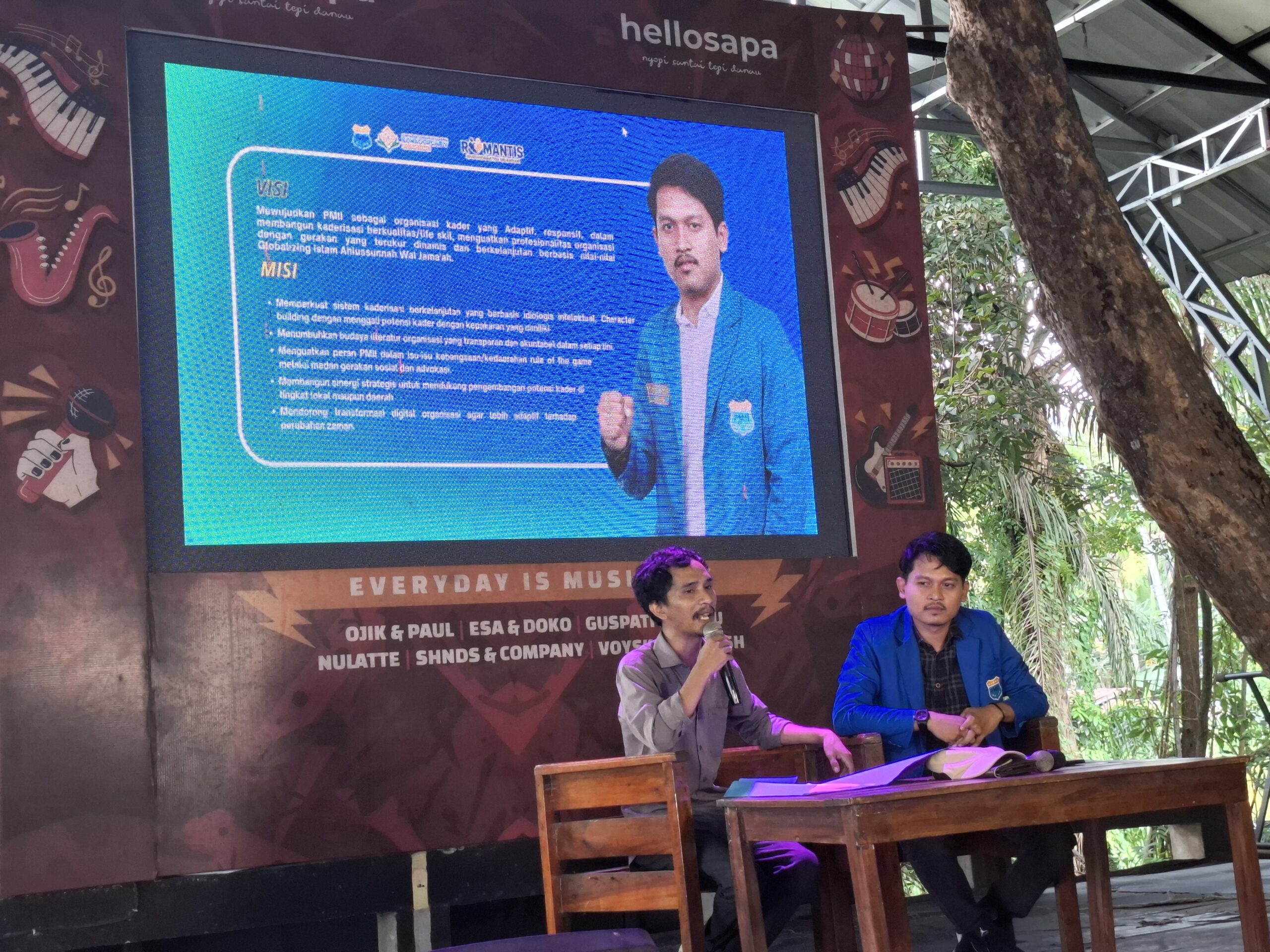 Bedah Visi – Misi: Iskandar Optimis mewujudkan PMII Aktif Berkarya, Organisasi Berdaya.