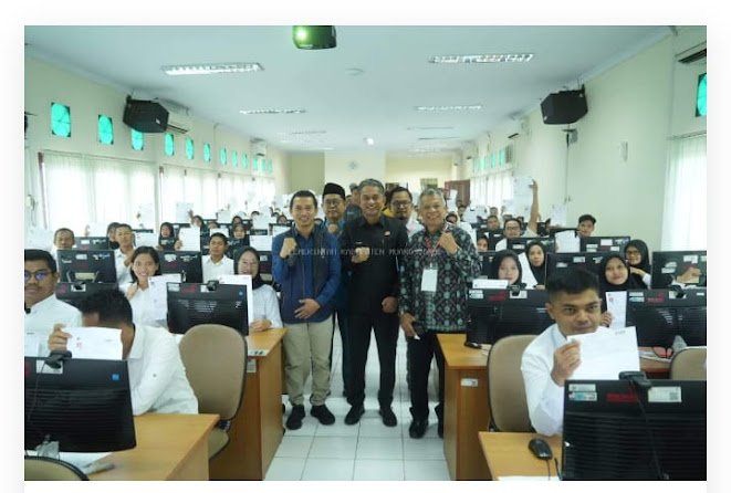 Agar Seleksi Tes PPPK Berjalan Lancar, Wabup Muaro Jambi Junaidi Mahir Tinjau Lokasi