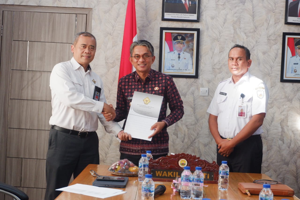 Wabup Muaro Jambi Junaidi Sambut Hangat Kedatangan BPK RI