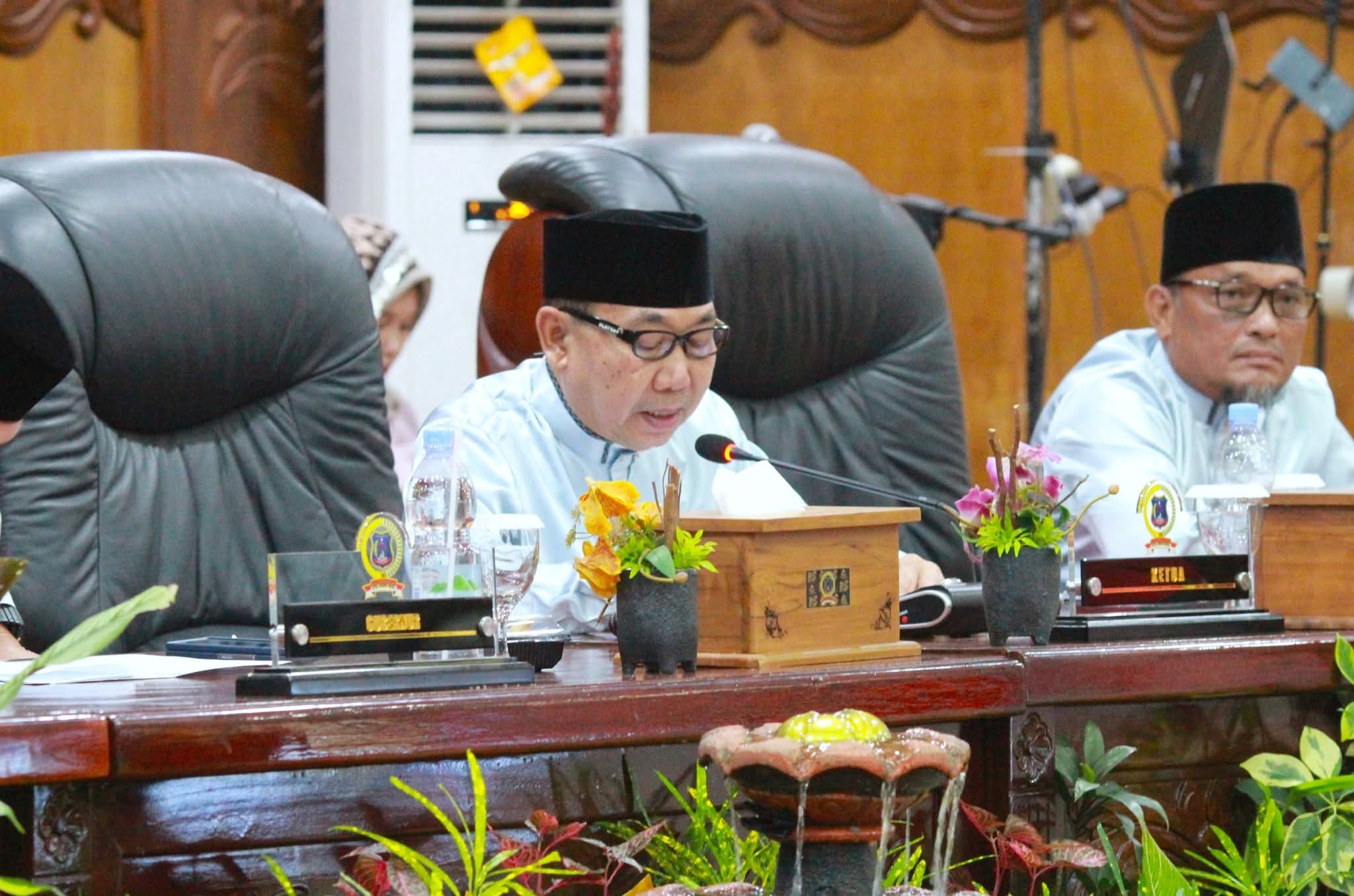 Dalam Rangka Hari Jadi Tanjab Barat Ke-60 DPRD Gelar Paripurna Istimewa
