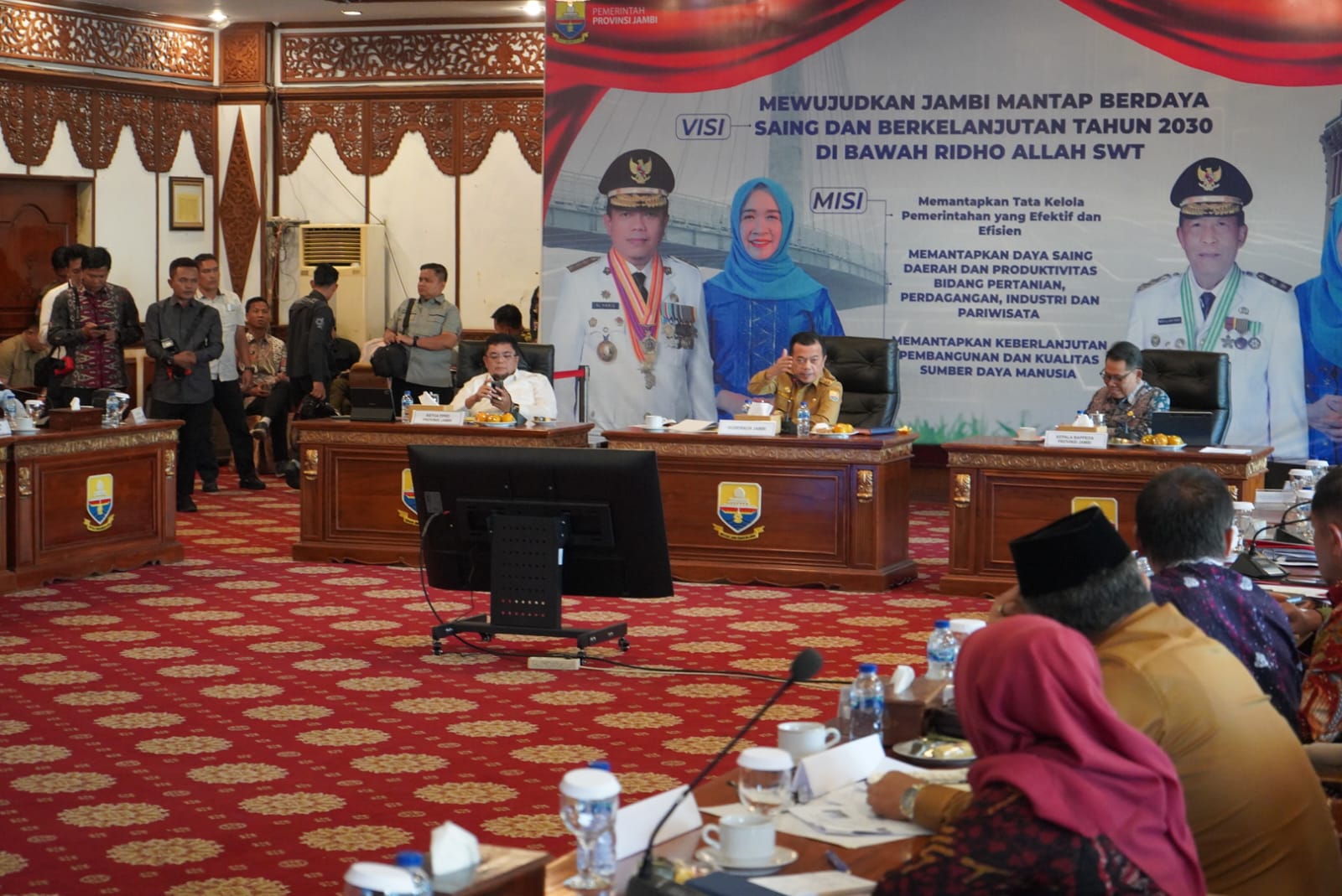 Gubernur Al Haris Tekankan Pentingnya Sinergi dan Kolaborasi Untuk Pembangunan Yang Efektif   