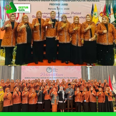 Pengurus KPPI Provinsi Jambi Resmi di Lantik, Pit Arzuna: Selamat dan semoga dapat mengawal Keterwakilan 30% Perempuan di Pemilu mendatang