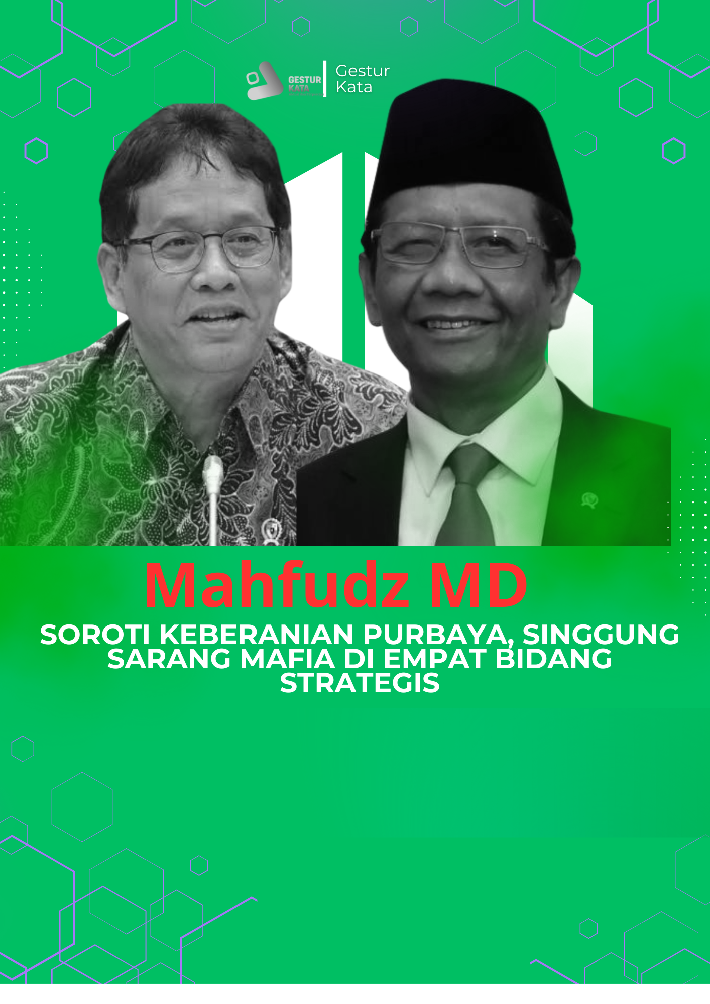 “Mahfud MD Soroti Keberanian Purbaya, Singgung Sarang Mafia di Empat Bidang Strategis”
