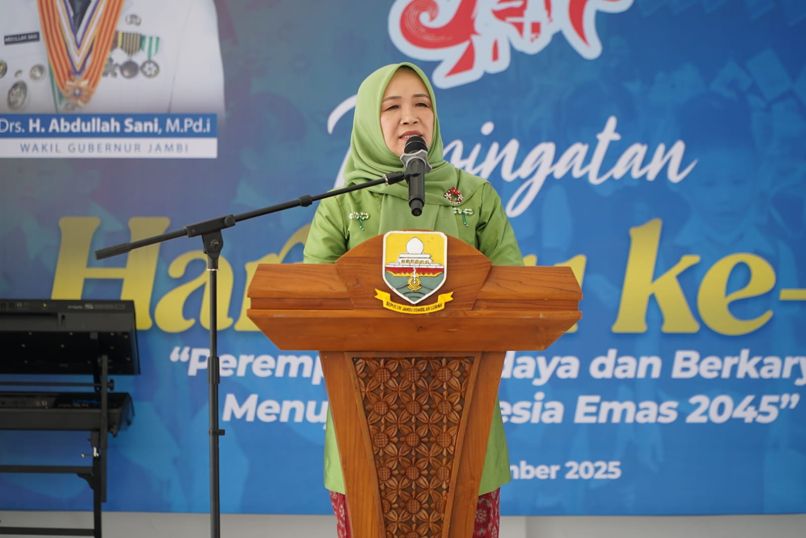 Hj. Hesti Haris: Kaum Ibu Jambi Harus Terus Berkiprah, Berdaya, dan Memberi Manfaat